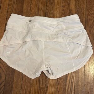 lululemon athletica Light Gray Women's Athletic Shorts